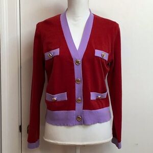 Ann Taylor cropped cardigan.